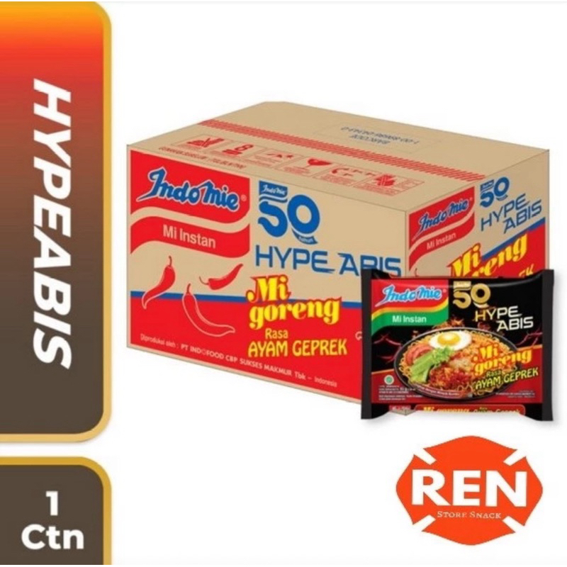 

Indomie Ayam Geprek Isi 40Pcs