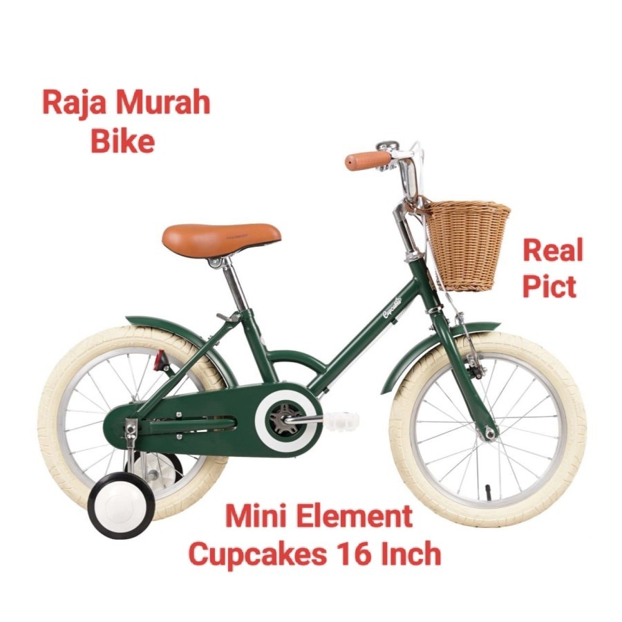 Sepeda Anak Perempuan Mini Element Cupcakes 16 Inch Sepeda Anak Mini 16 Inch Element Cupcakes