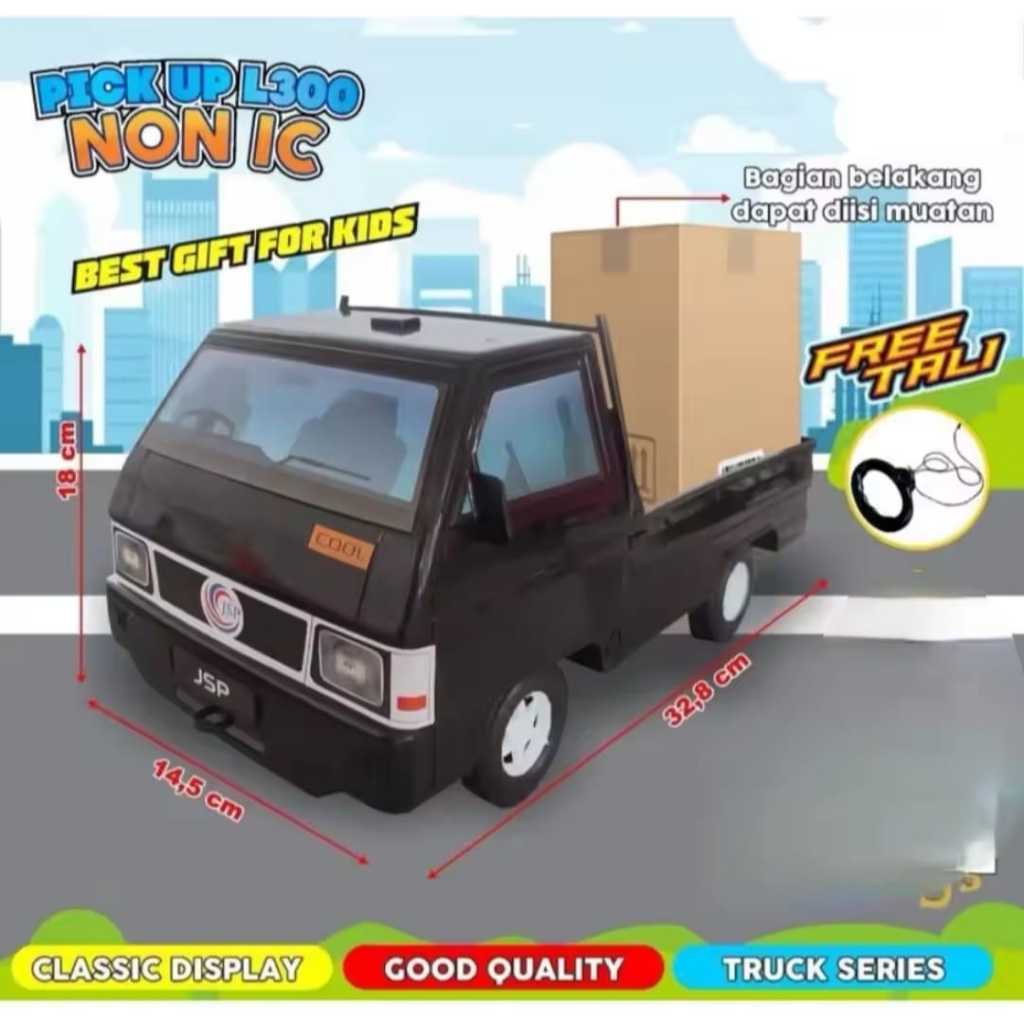 MAINAN ANAK MOBIL PICKUP L300 UKURAN BESAR / MINIATUR PICKUP L300