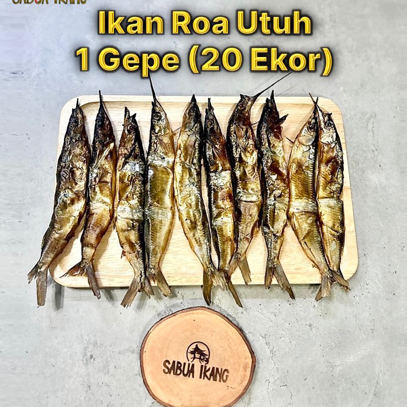 

Ikan Roa Utuh • 1 gepe (20 ekor)