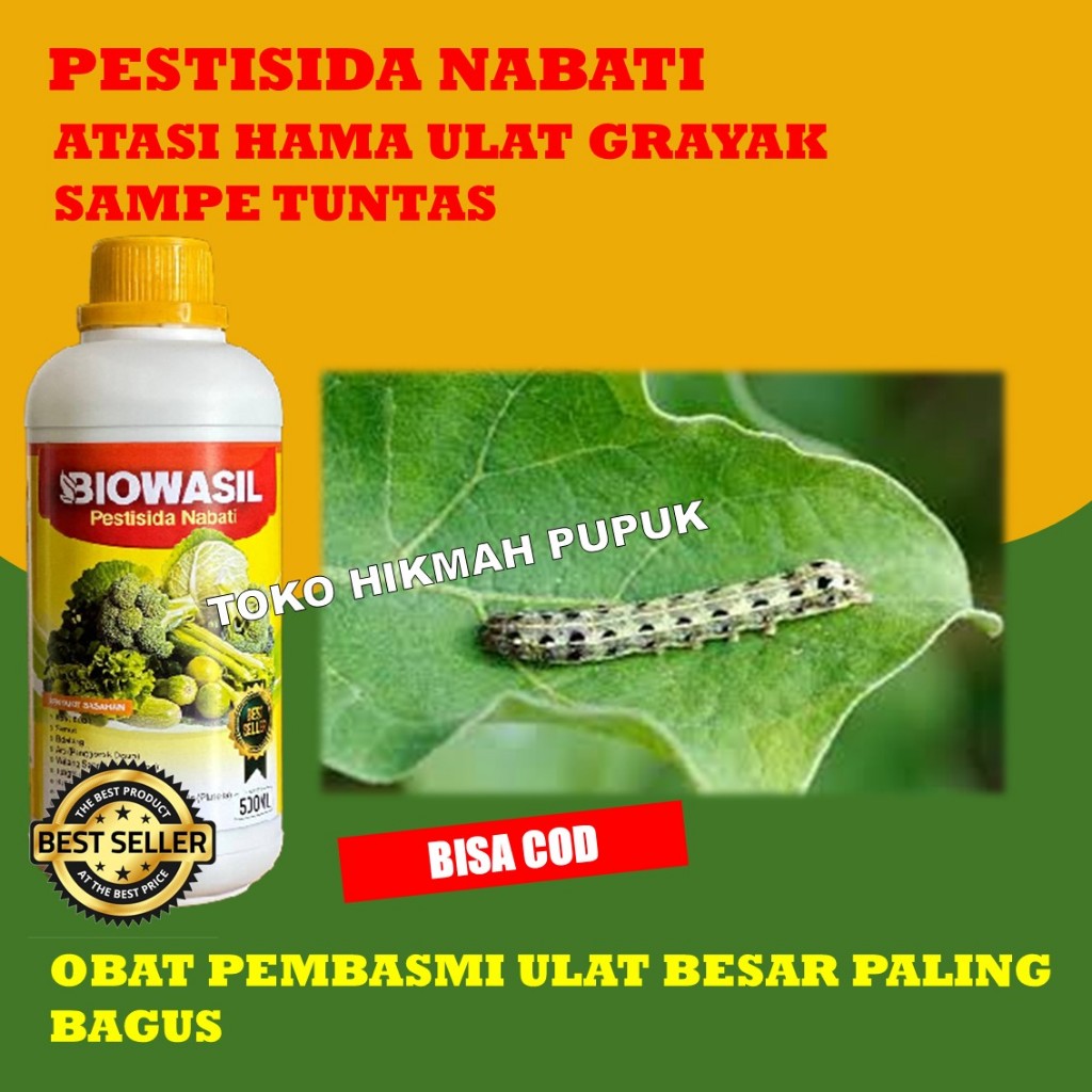 BIOWASIL Pestisida Nabati - Insektisida Pestisida Organik BIOWASIL Obat Hama Semua Tanaman Pembasmi 