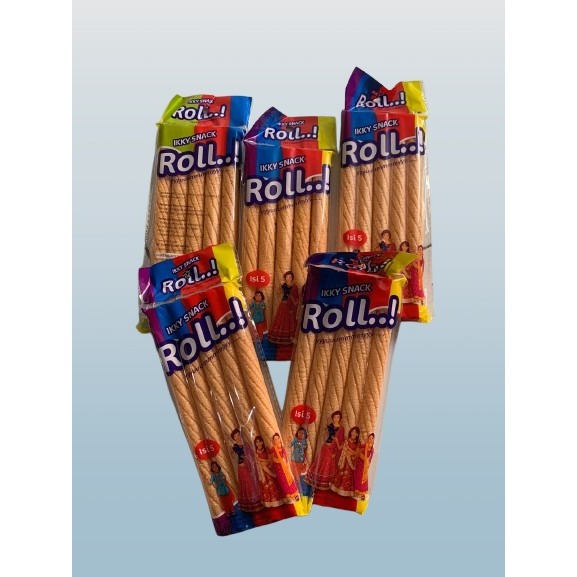 

SNACK IKKY ROLL CAMILAN ENAK 1PCS ISI 5 MAKANAN RINGAN