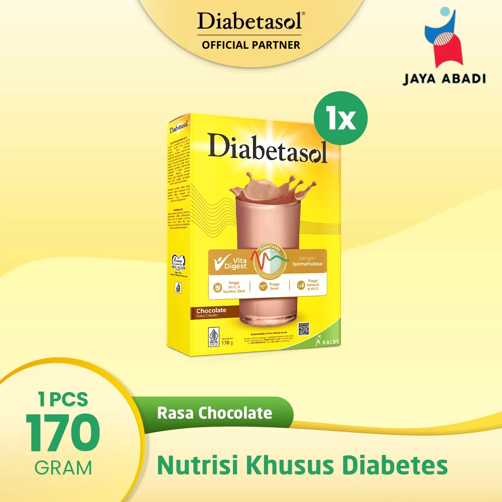 

Diabetasol Coklat 170gr