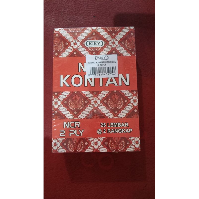 

Buku nota 2 ply kecil merek KIKY