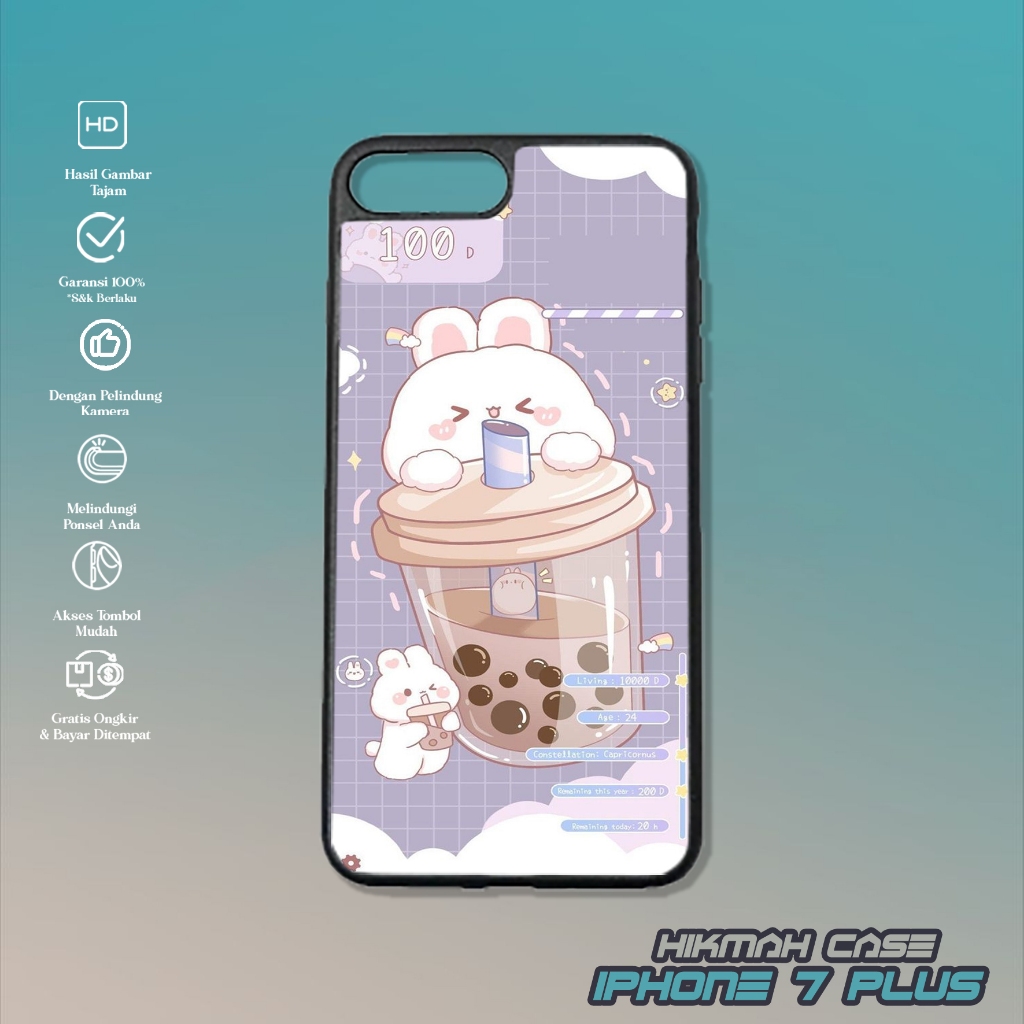 Case Iphone 7 Plus - Casing Hp Iphone 7 Plus - Motif ( BBA ) - Silikon Hp Iphone 7 Plus - Softcase G