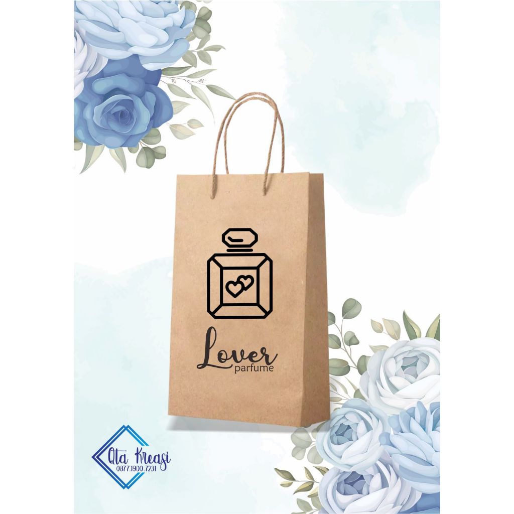 

paperbag parfum custom murah 11*4*14