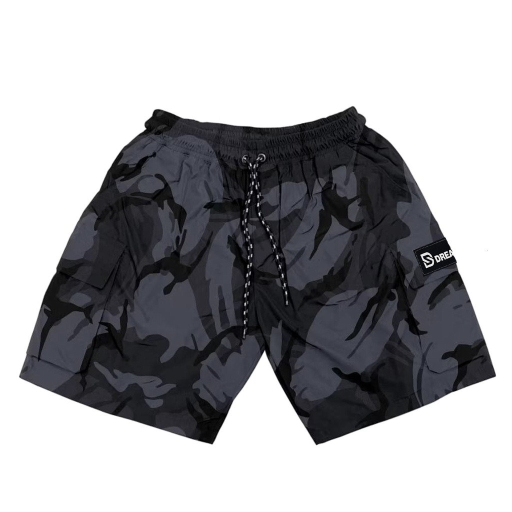 Dreamstuff - Cargo Pendek Pria Camo