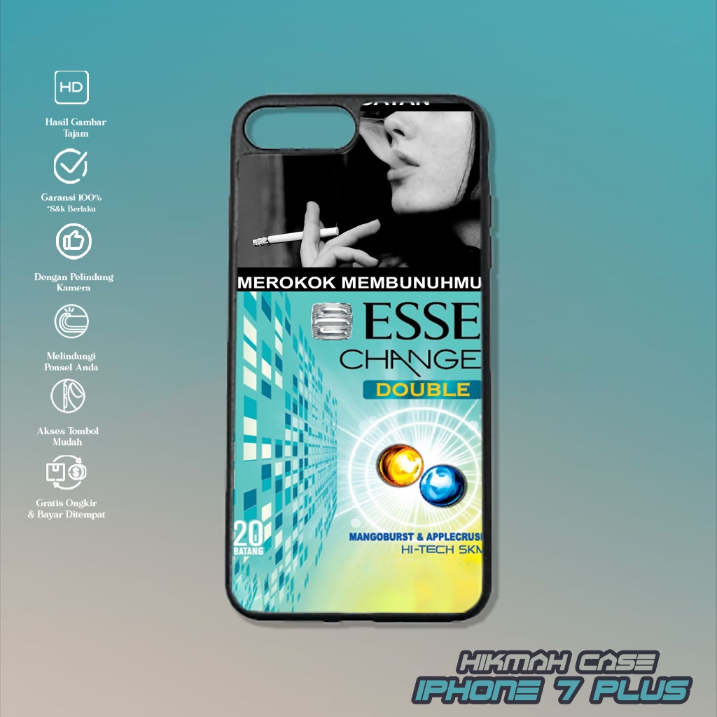 Case Iphone 7 Plus - Casing Hp Iphone 7 Plus - Motif ( ESSE ) - Silikon Hp Iphone 7 Plus - Softcase 