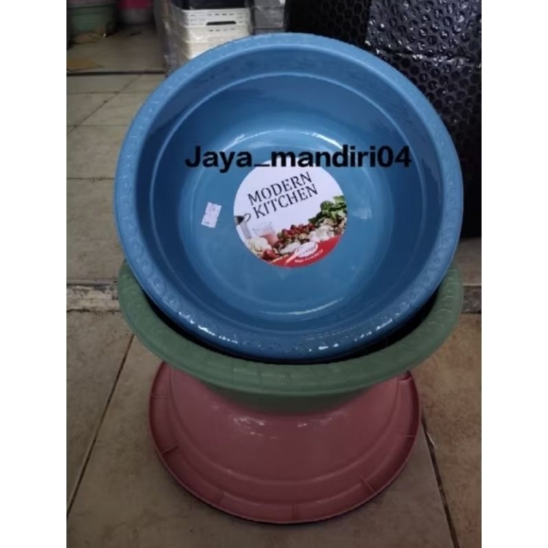 (12pcs) Baskom/Baskom Lusinan/Baskom Plastik/Baskom Murah/Baskom selametan/Baskom Ukir 24cm/Baskom P