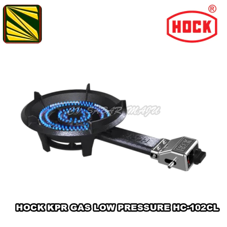 Kompor Gas Hock 1 Tungku I Kompor Gas Mawar Hock Low Pressure 102CL