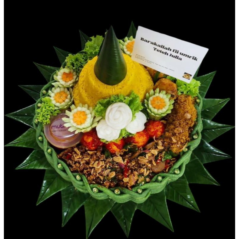 

Mutmiez Nasi Tumpeng 5 Porsi, Tumpeng