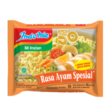 

Indomie Mi Instan Ayam Spesial 68g