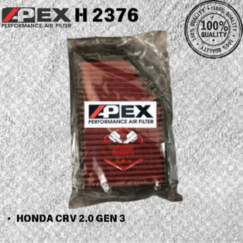 APEX Filter Udara Racing Honda CRV 2.0 Gen 3 H2376