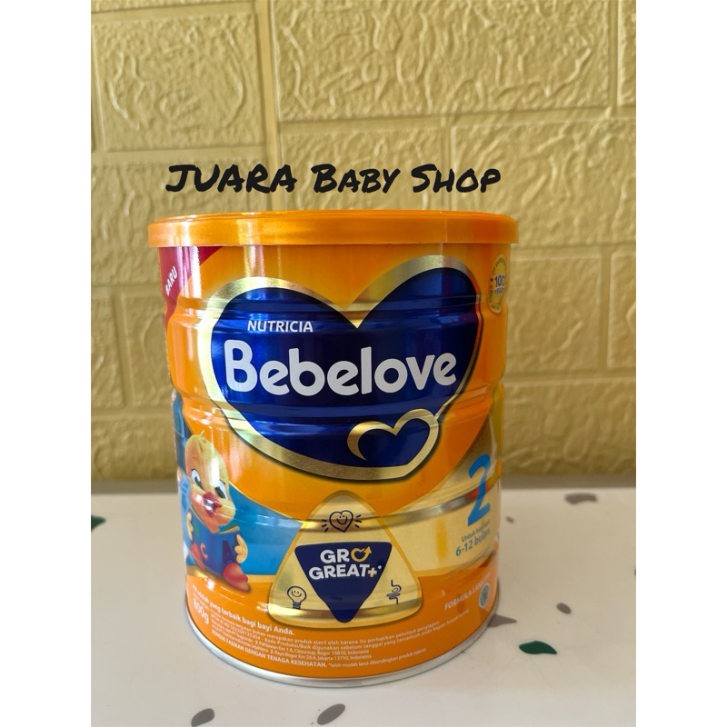 

BEBELOVE 2 untuk usia 6-12 Bulan 800gr Expired 2027