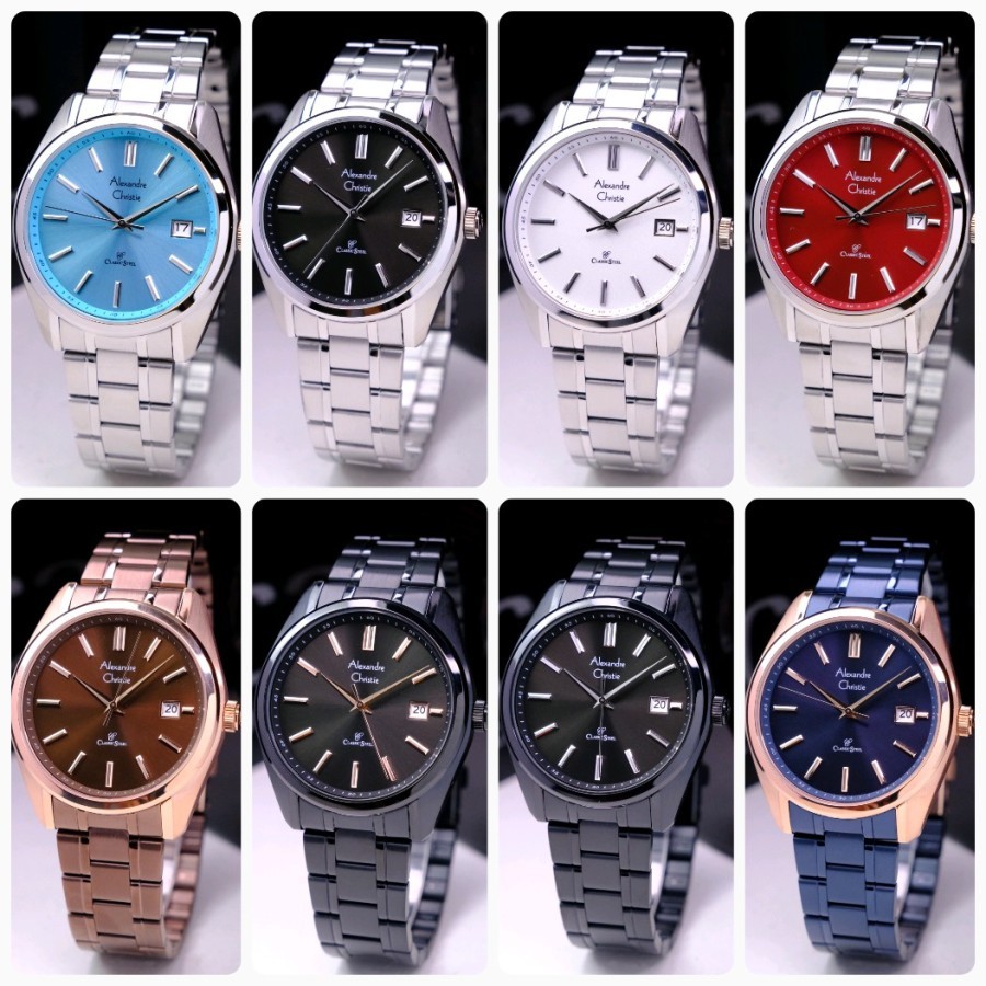 Jam tangan Pria Alexandre Christie AC 8660 MD