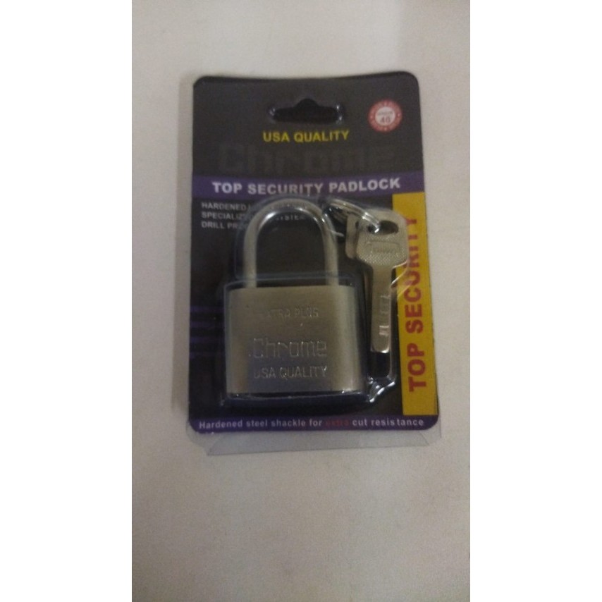 GEMBOK 30 PENDEK CHROME/GEMBOK 30S