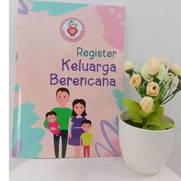 Ready Stok Buku Register Keluarga Berencana/Buku Register KB