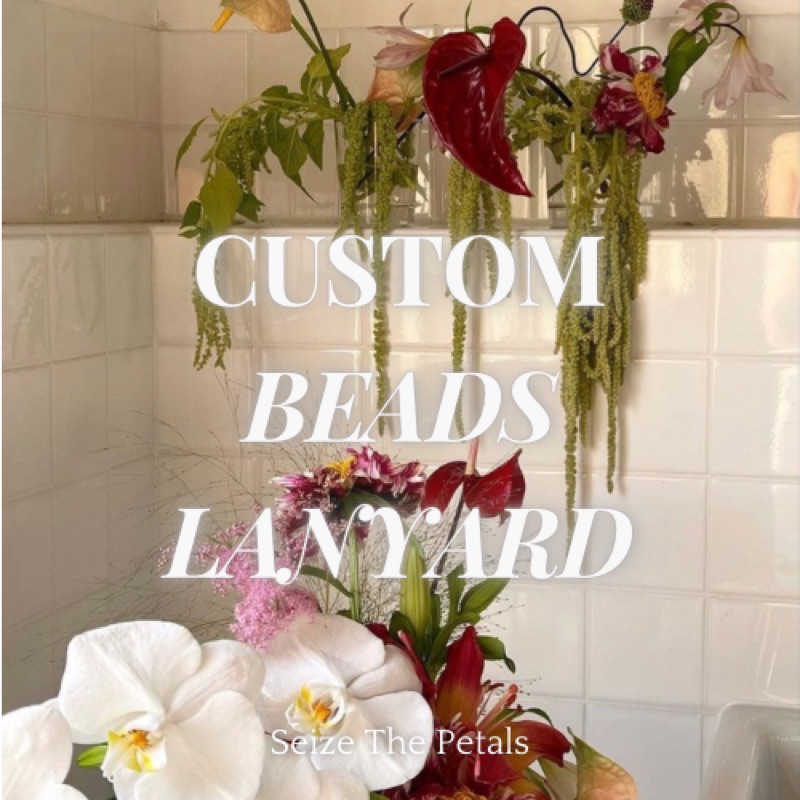 

Custom Beads Lanyard by Seize The Petals