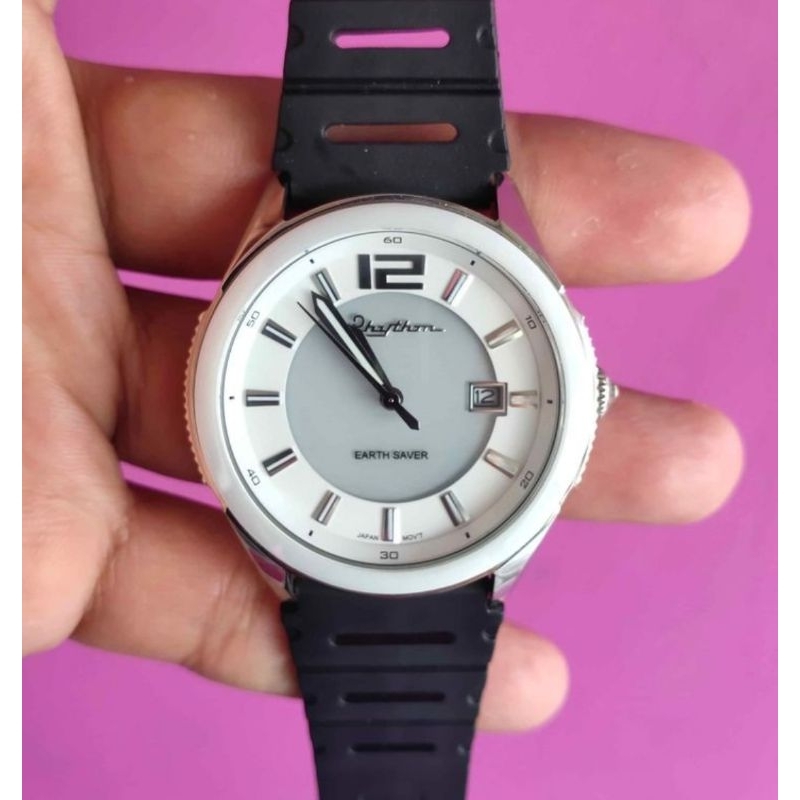 jam tangan Rhythm Earth saver Second
