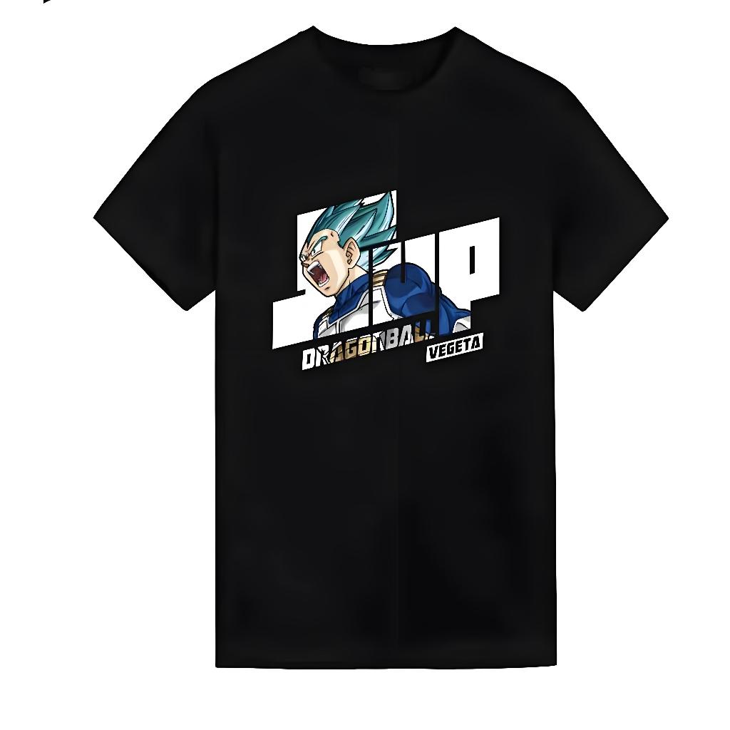 Custom！ anime Kaos Dragon ball co-branded ins Trendy unisex casual College students 2024 new T-shirt