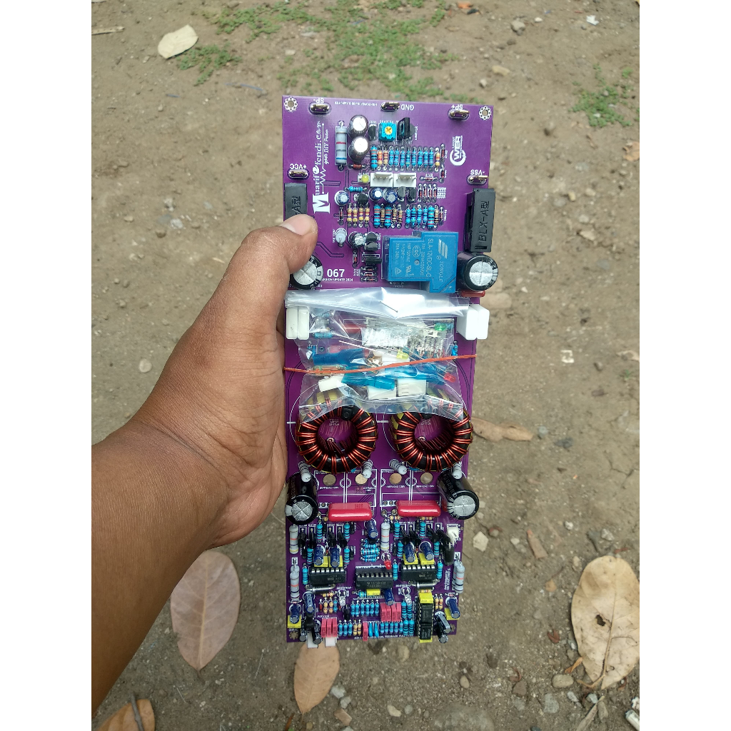 Class D Fullbridge D2K5 Dobel Feedback fullbridge Kit Power Amplifier + limiter TANPA HS DAN FINAL U