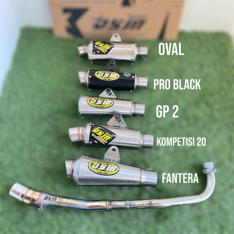 KNALPOT DSM RACING JUPITER VEGA SMASH GRAND C70 SUPRA 125 BLADE KHARISMA KIRANA Z1 DLL