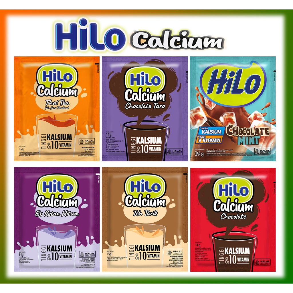 

HiLo Calcium Minuman Serbuk Coklat dan Susu