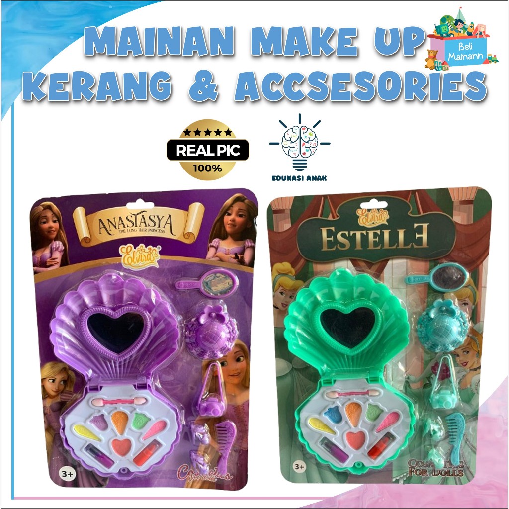 MAINAN ANAK PEREMPUAN MAKEUP DAN AKSESORIS MAINAN KOSMETIK ANAK