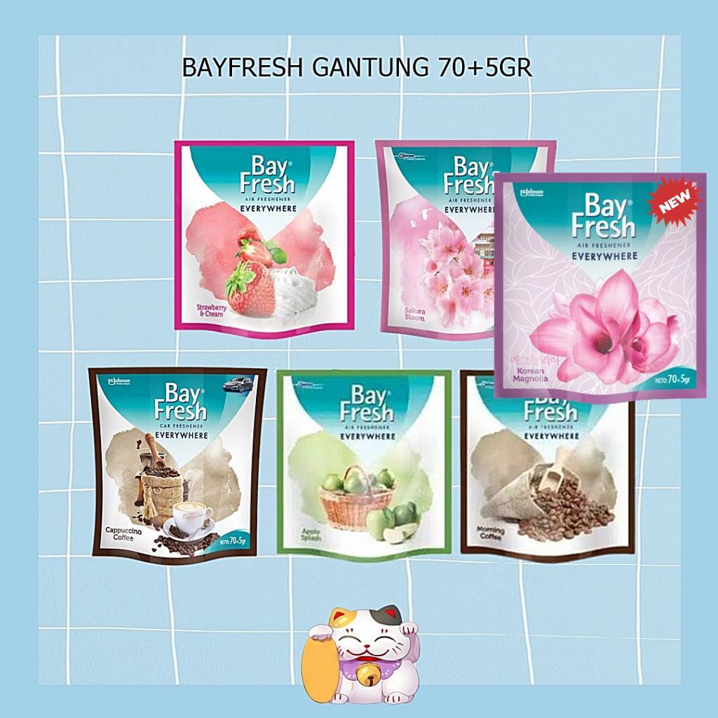 Bayfresh Everywhere Air Freshener 70 + 5 gr / Bayfresh Gantung Pengharum Ruangan