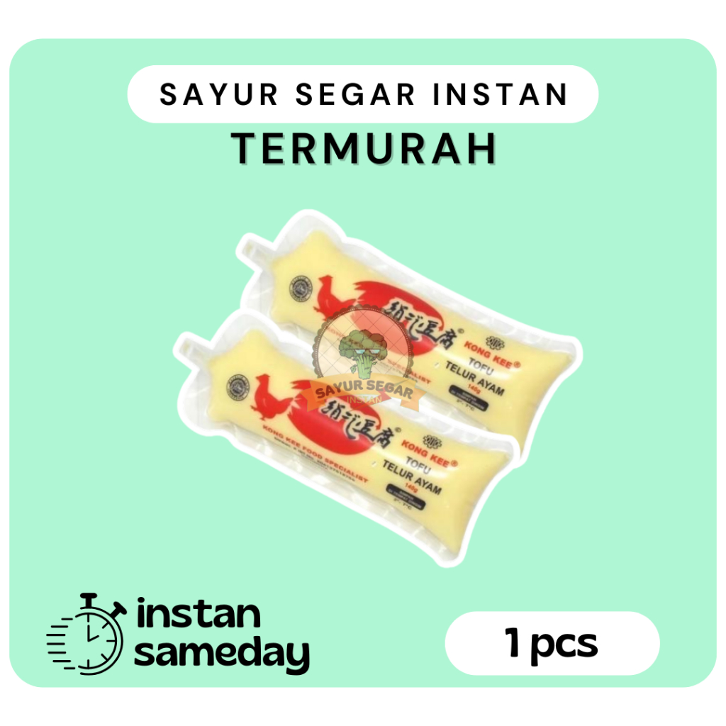 

Tofu Jepang Kong Kee Ayam 1pcs - Sayur Segar Instan