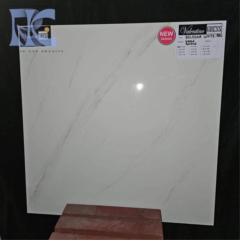 Granit lantai 60x60 Bologna white / Valentino gress / Glazed polish/ kw1