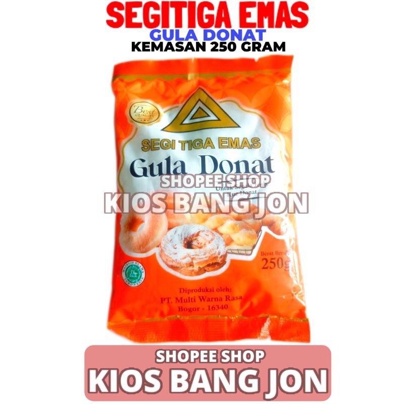 

Segitiga Emas Gula Donat 250 GR