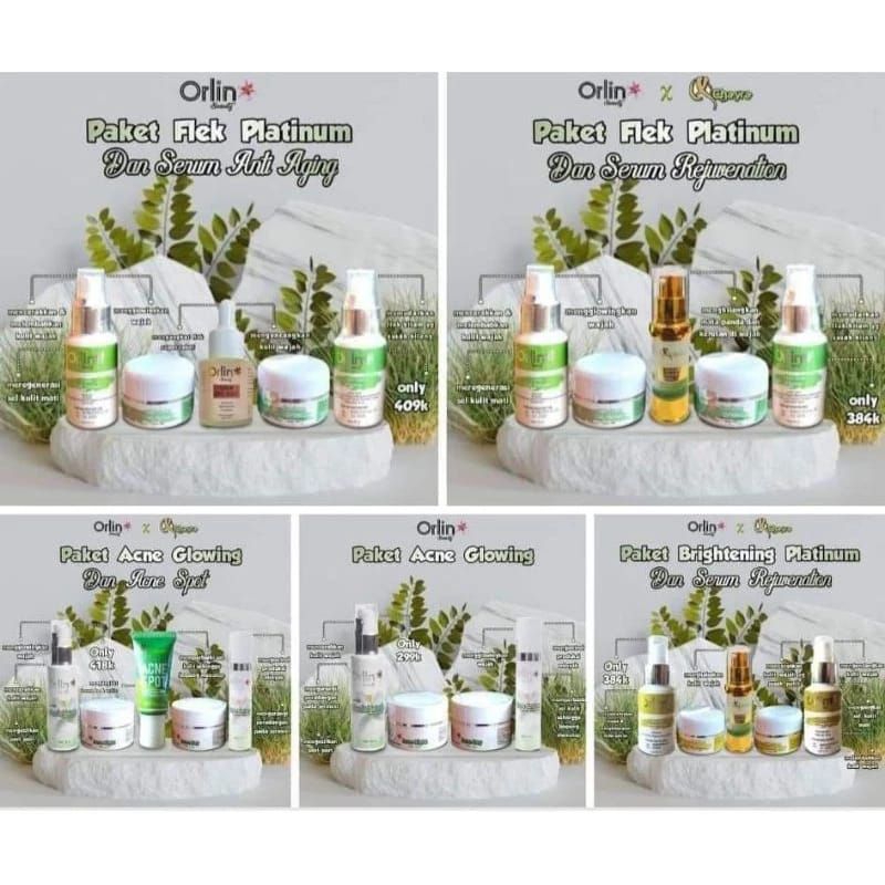 ORLIN - ECERAN ORLIN BEAUTY SKINCARE ACNE/FLEK/BRIGHTENING ORLIN BEAUTY ORIGINAL