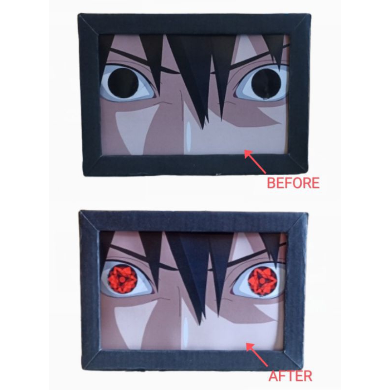 bingkai lampu animasi mata(edisi sasuke)