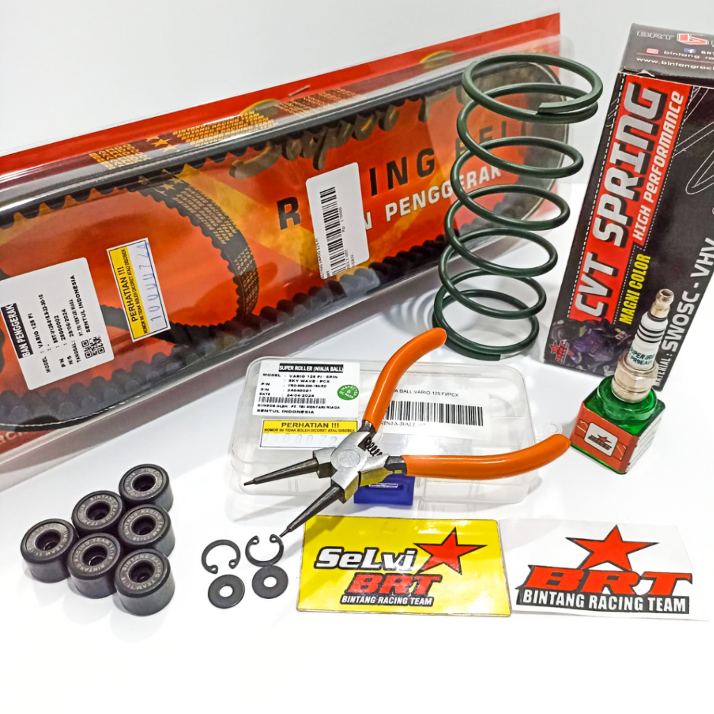 PAKET KIRIAN CVT ROLLER VBELT BELTING BRT VARIO 125 VARIO 150 PCX 150
