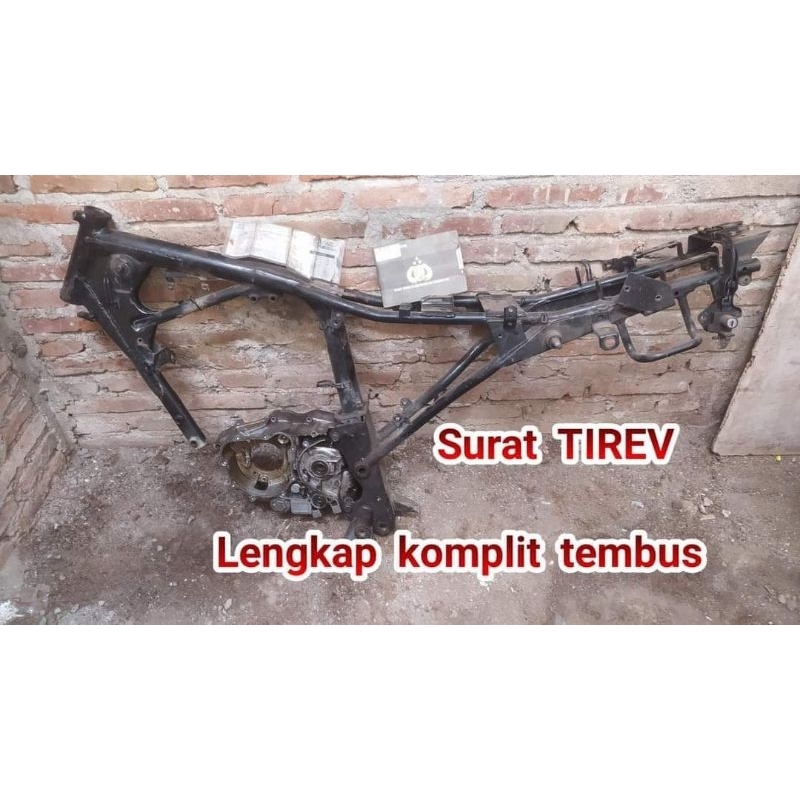 sasis frame rangka SS tiger lengkap komplit tembus