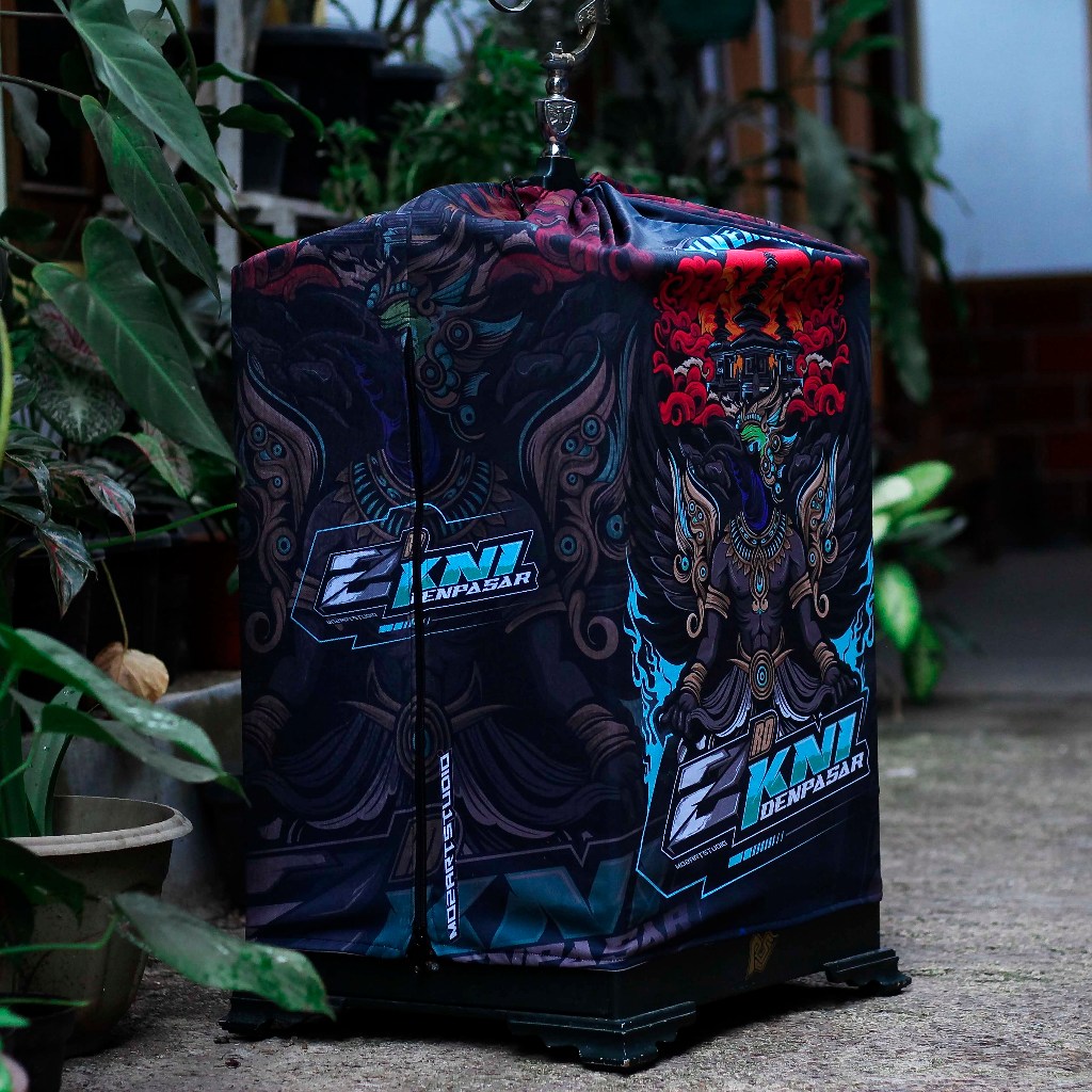 KRODONG PRINTING UKURAN SANGKAR KOTAK NO 2 DOUBLE LAYER BISA CUSTOM NAMA BURUNG ATAU TEAM