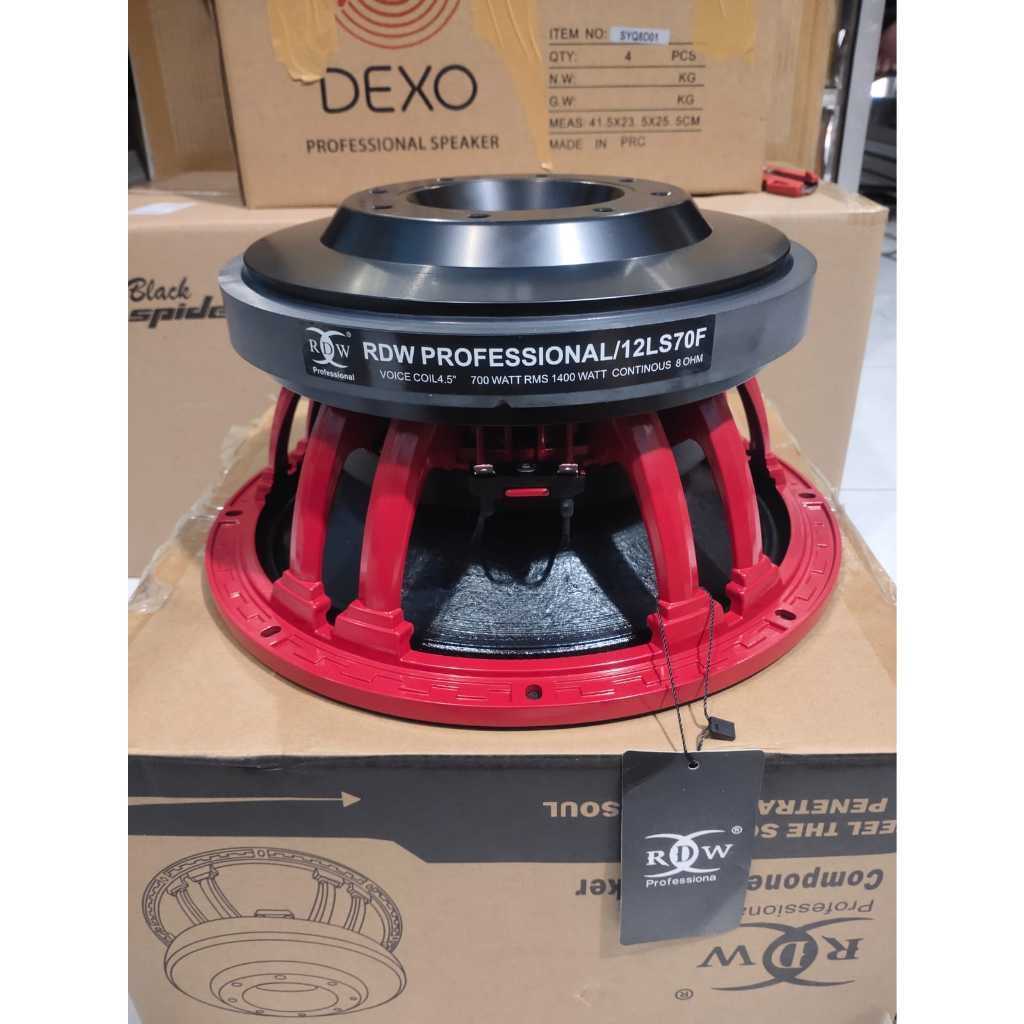 Speaker Komponen RDW 12 LS 70 F / 12 LS 70F / 12LS70F - 12 inch SPEAKER RDW 12'' 12LS70F/12 LS 70F O