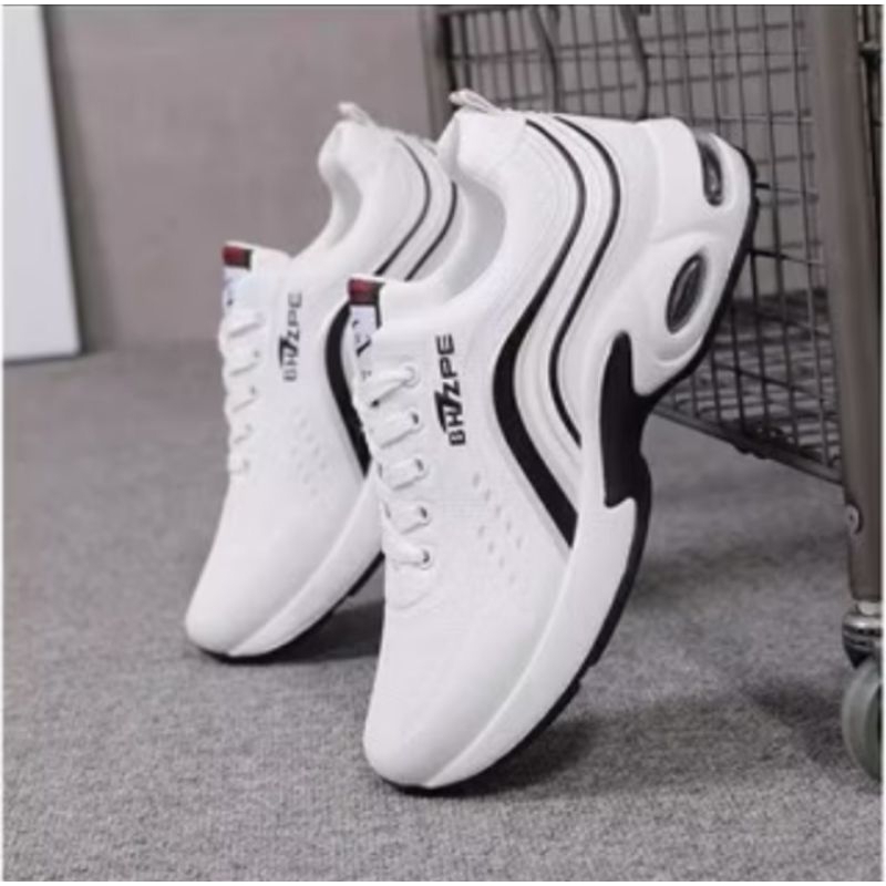 SEPATU SNEAKERS PRIA BHZPE PELANGI, CASUAL BLIT PRES