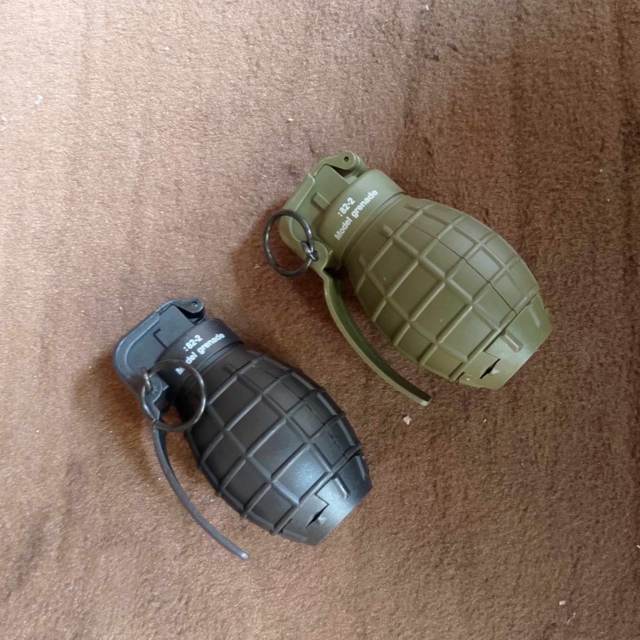Mainan US M82-2 Hand Grenade/Granat Spring (Bisa Dipakai Berkali-Kali)