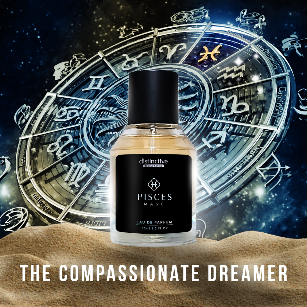 DISTINCTIVE - Parfum Pria Zodiak Pisces Wangi Tahan Lama Cocok Untuk Gift Kado