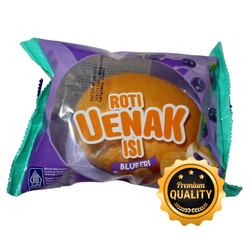 

Roti Uenak isi blueberry