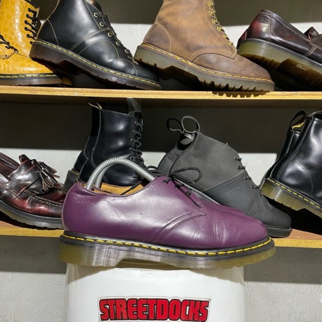 dr martens 1461 purple smooth original (size 42)