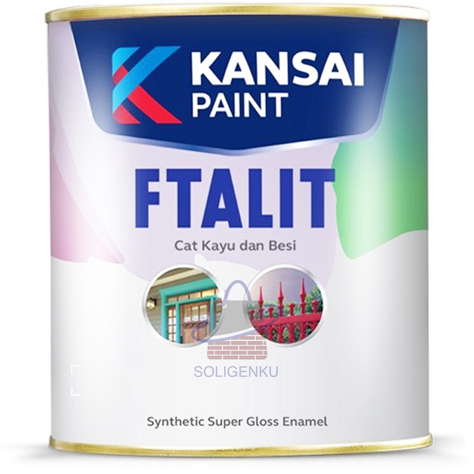 

KODE P78J Cat Minyak Ftalit Kansai 1kg Ftalit Cat Kayu Besi