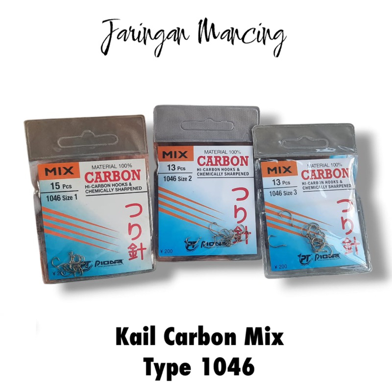 MATA KAIL CARBON MIX 1046 / BAGONGAN NO 1 SAMPAI 5