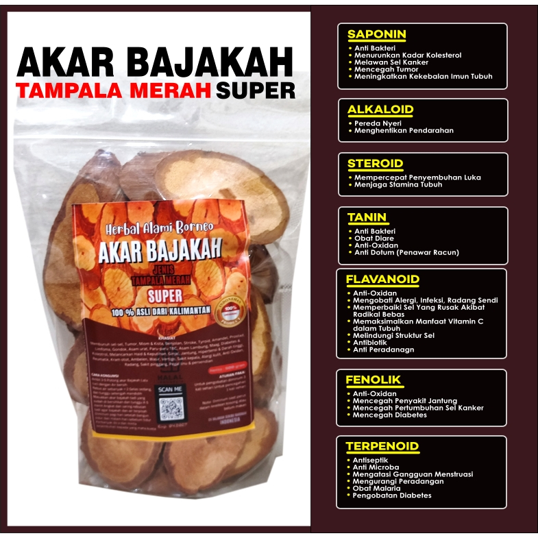 

Akar Kayu Bajakah Merah Super Asli Kalimantan Herbal Bajakah Super Original