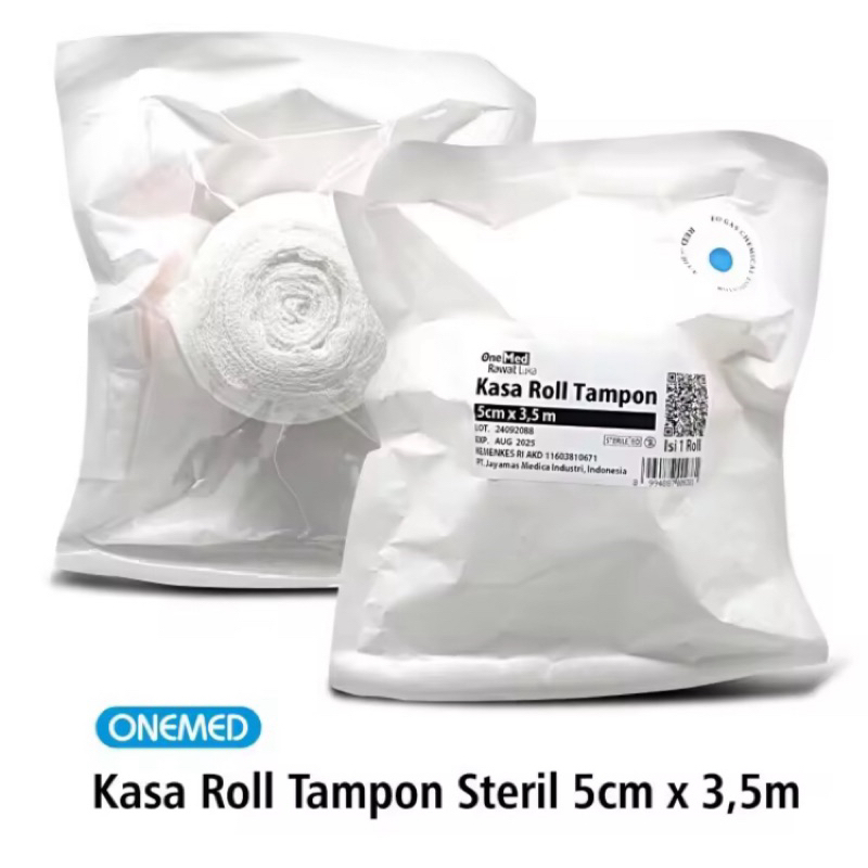 Kasa Roll Tampon Steril 5 cm x 3.5 m Onemed
