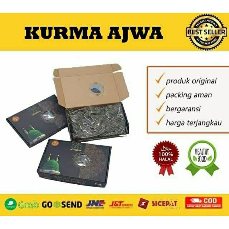 

Kurma Ajwa || 1kg || COD || Termurah