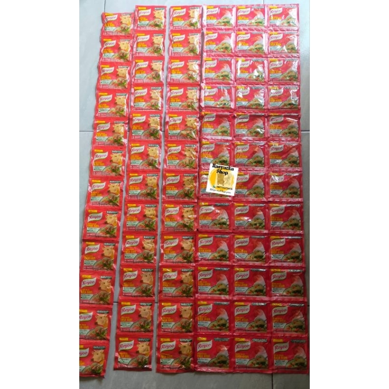 

ROYCO penyedap rasa sapi n ayam kemasan renteng (12*8gr)