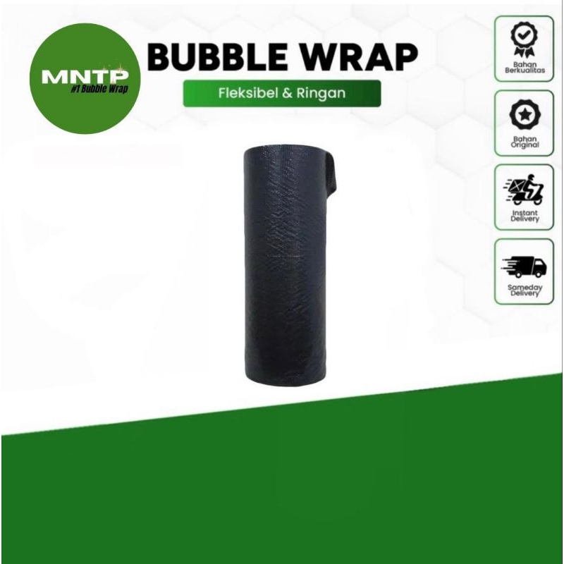 

MNTP Bubble Wrap Hitam 1.25m x 50m